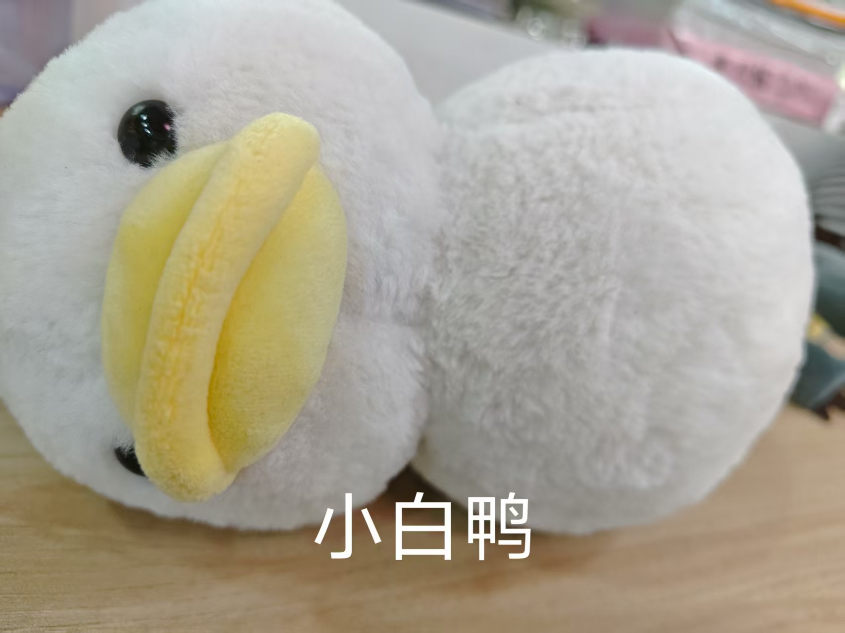 玩偶白鸭子
